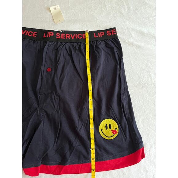 New Addiction Lip Service Boxers Size Large Vintage with Tags - Picture 4 of 8